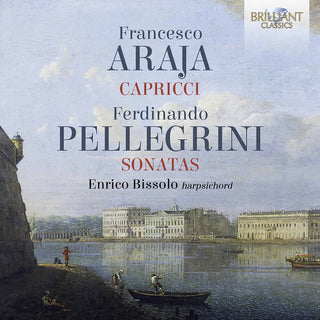 the album cover for Ferd / Bissolo - Harpsichord Works