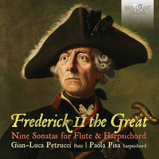 the album cover for Frederick Ii The Great / Petrucci / Pisa - Nine Sonatas