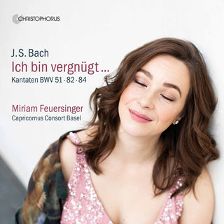 the album cover for J Bach .S. / Feuersinger / Capricornus Consort - Ich Bin Vergnugt