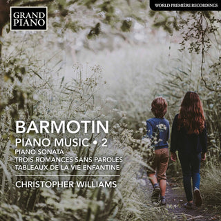 the album cover for Barmotin / Williamson - Piano Music 2