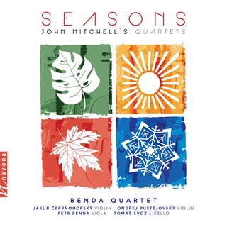 the album cover for Mitchell / Benda Quartet - Seasons