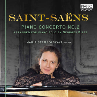 the album cover for Saint-Saens / Stembolskaya - Piano Concerto 2