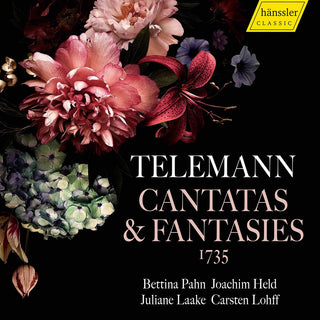 the album cover for Telemann / Pahn / Lohff - Cantatas & Fantasias