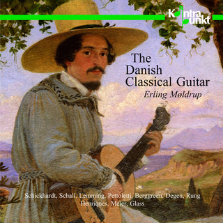 the album cover for Erling Moldrup - Danish Classical Guitar