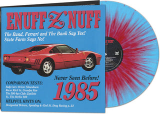 Enuff Z'nuff- 1985 (Blue & Red Starburst)