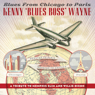 the album cover for Kenny Wayne  Blues Boss - Blues From
