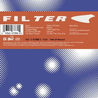 Filter- Title Of Record (Vinyl)