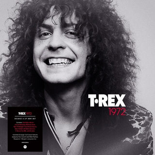 the album cover for T. Rex - 1972 (Blue) (Box) [Colored Vinyl] [180 Gram] (Red) (Wht) (Uk)