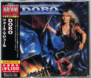 the album cover for Doro - Force Majeure [Reissue] (Jpn)