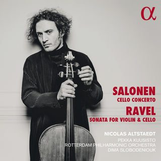 the album cover for Ravel / Altstaedt / Kuusisto - Cello Concerto / Sonata
