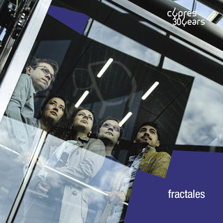 the album cover for Azzan / Ensemble Fractales / Hallik - Fractales