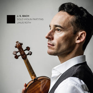 the album cover for J Bach .S. / Roth - Solo Violin Partitas