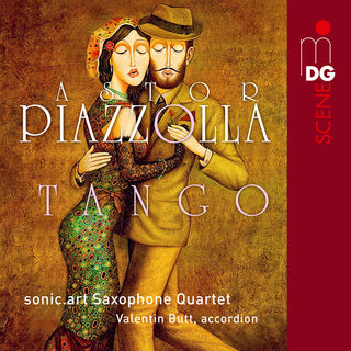 the album cover for Piazzolla / Sonic Art Saxophone Quartet - Tango / Cuatro Estaciones Po