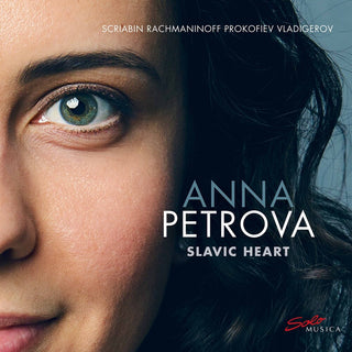 the album cover for Prokofiev / Petrova - Slavic Heart