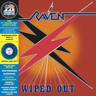 Raven- Wiped Out - Orange & Blue Smoke