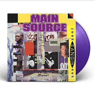 Main Source- Just Hangin' Out / Live At The Barbecue (Purple)