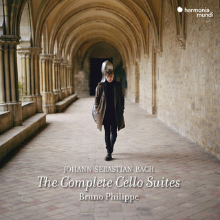 the album cover for Bruno Philippe - Bach: Complete Cello Suites