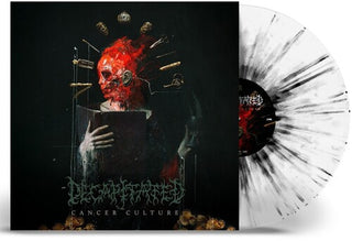 Decapitated- Cancer Culture (Clear w/ Black Splatter)