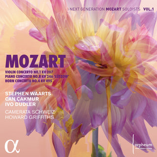 the album cover for Mozart / Waarts / Schweiz - Violin Concerto 1 207