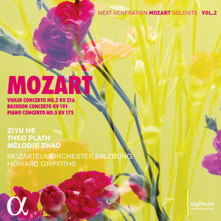 the album cover for Mozart / Plath / Griffiths - Violin Concerto 3 216