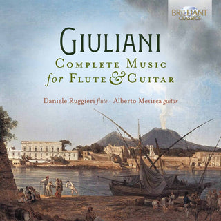the album cover for Giuliani / Ruggieri / Mesirca - Complete Music For Flute (4pk)