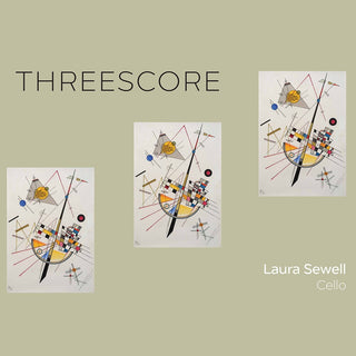 the album cover for Paulus / Sewell - Threescore