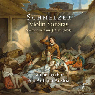 the album cover for Schmelzer / Letzbor / Ars Antiqua Austria - Violin Sonatas