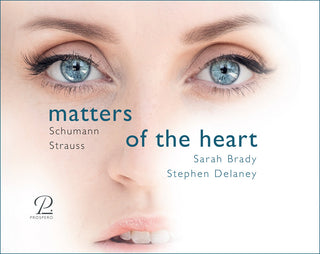 the album cover for Schumann / Brady / Delaney - Matters Of The Heart