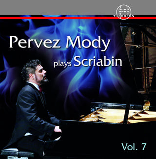the album cover for Scriabin / Mody - Pervez Mody Plays Scriabin 7