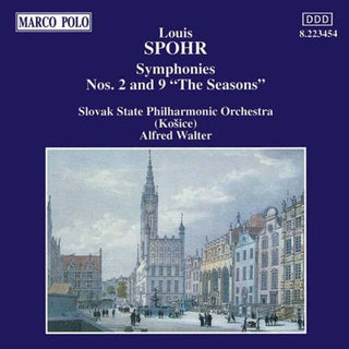 the album cover for Spohr / Walter / Slovak State Philharmonic - Symphonies 2 & 9
