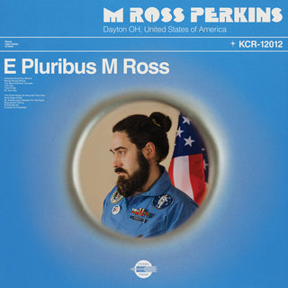 the album cover for M Perkins  Ross - E Pluribus M Ross