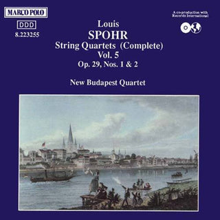 the album cover for Spohr / New Budapest Quartet - Vol. 5-STR Quartets