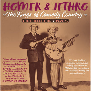 the album cover for Homer & Jethro - Kings Of Comedy Country: The Collection 1949-62
