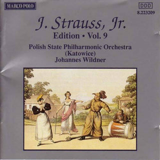 the album cover for Strauss / Wildner / Polish State Po - Complete Orchestral Works 9