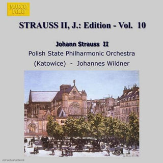 the album cover for Strauss / Wildner / Polish State Po - Complete Orchestral Works 10