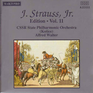 the album cover for Strauss / Walter / Cssr State Po - Complete Orchestral Works 11