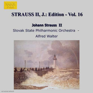 the album cover for Strauss / Walter / Cssr State Po / Kosice - Complete Orchestral Works 16