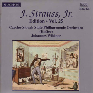 the album cover for Strauss / Wilder / Czecho-Slovak Phil. - Complete Orchestral Works 25