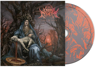the album cover for Crown Magnetar - Alone In Death