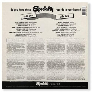 Various Artists- Rip It Up: The Best Of Specialty Records (Various Artists)