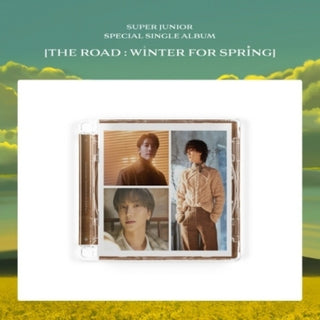 the album cover for Super Junior - The Road : Winter For Spring (B Version Limited) (incl. 16pg Booklet, 4pg Lyric Paper, Photocard + Poster)