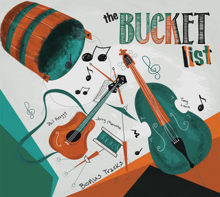 the album cover for Phil Keaggy  / Levin,Tony / Marotta,Jerry - Bucket List