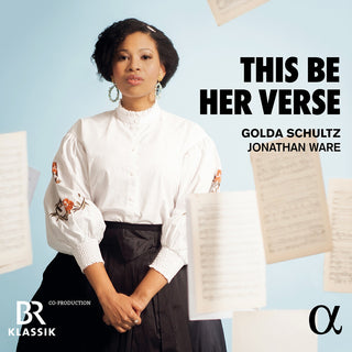 the album cover for Boulanger / Schultz / Ware - This Be Her Verse