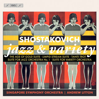 the album cover for Shostakovich / Singapore Symphony Orch - Jazz & Variety Suites (Hybr)