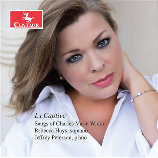 the album cover for Widor / Hays / Peterson - La Captive - Songs Of Widor