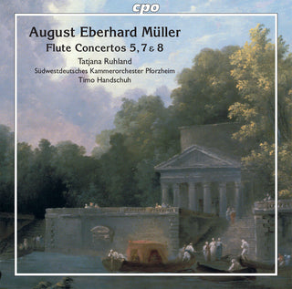the album cover for Muller / Ruhland / Handschuh - Flute Concertos Ii