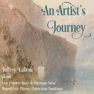 the album cover for Liszt / Ladeur - An Artist's Journey