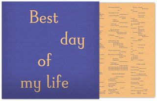 the album cover for Tom Odell - Best Day Of My Life [Limited Edition LP]