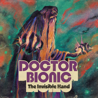 the album cover for Doctor Bionic - Invisible Hand