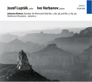 the album cover for Brahms / Ivo Varbanov / Luptak,Jozef - Brahms On The Piano 3
